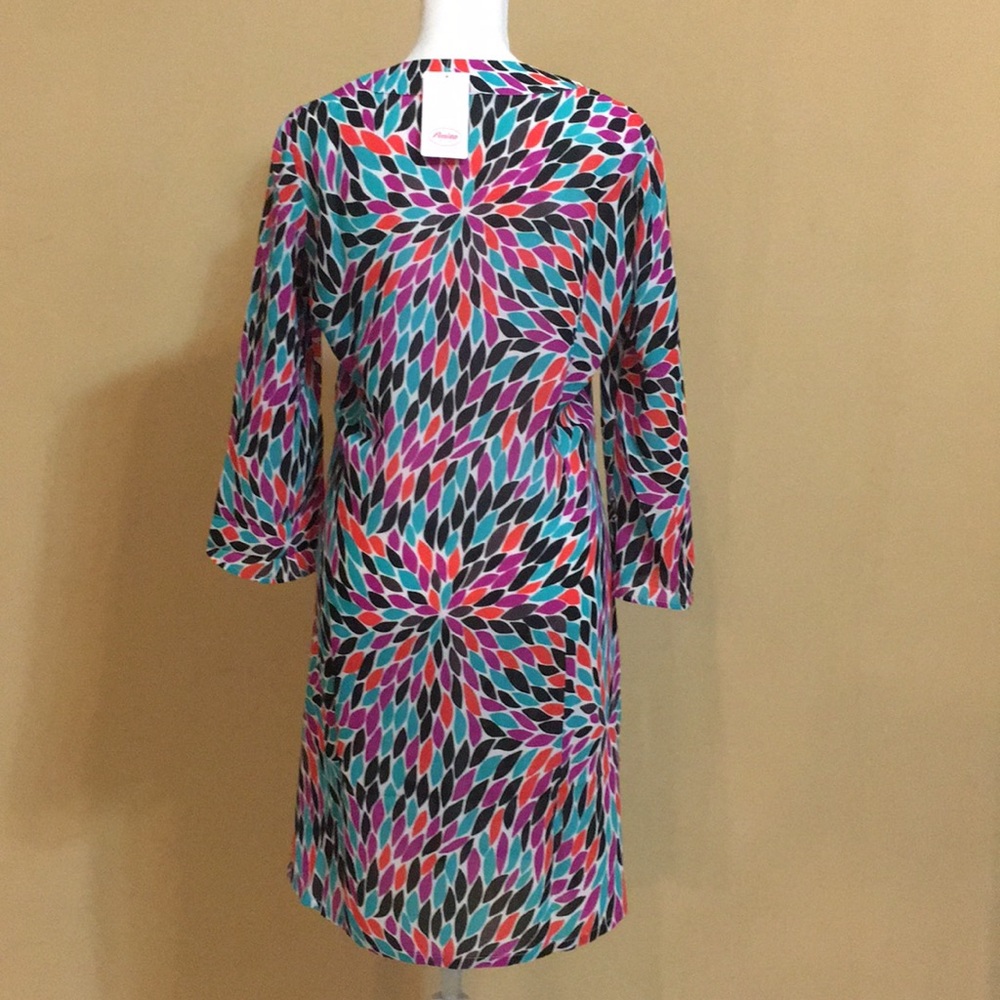 💜🧡ANITA💜🧡MULT/KAIMANA TUNIC/ SWIMSUIT COVER UP - Picture 2 of 16